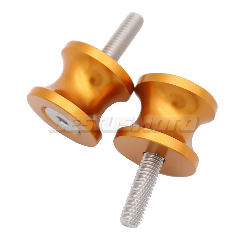 6 мм Мотоцикл с ЧПУ стенд винты рамки маятник слайдер катушки для Yamaha MT09 MT 09 Tracer FZ09