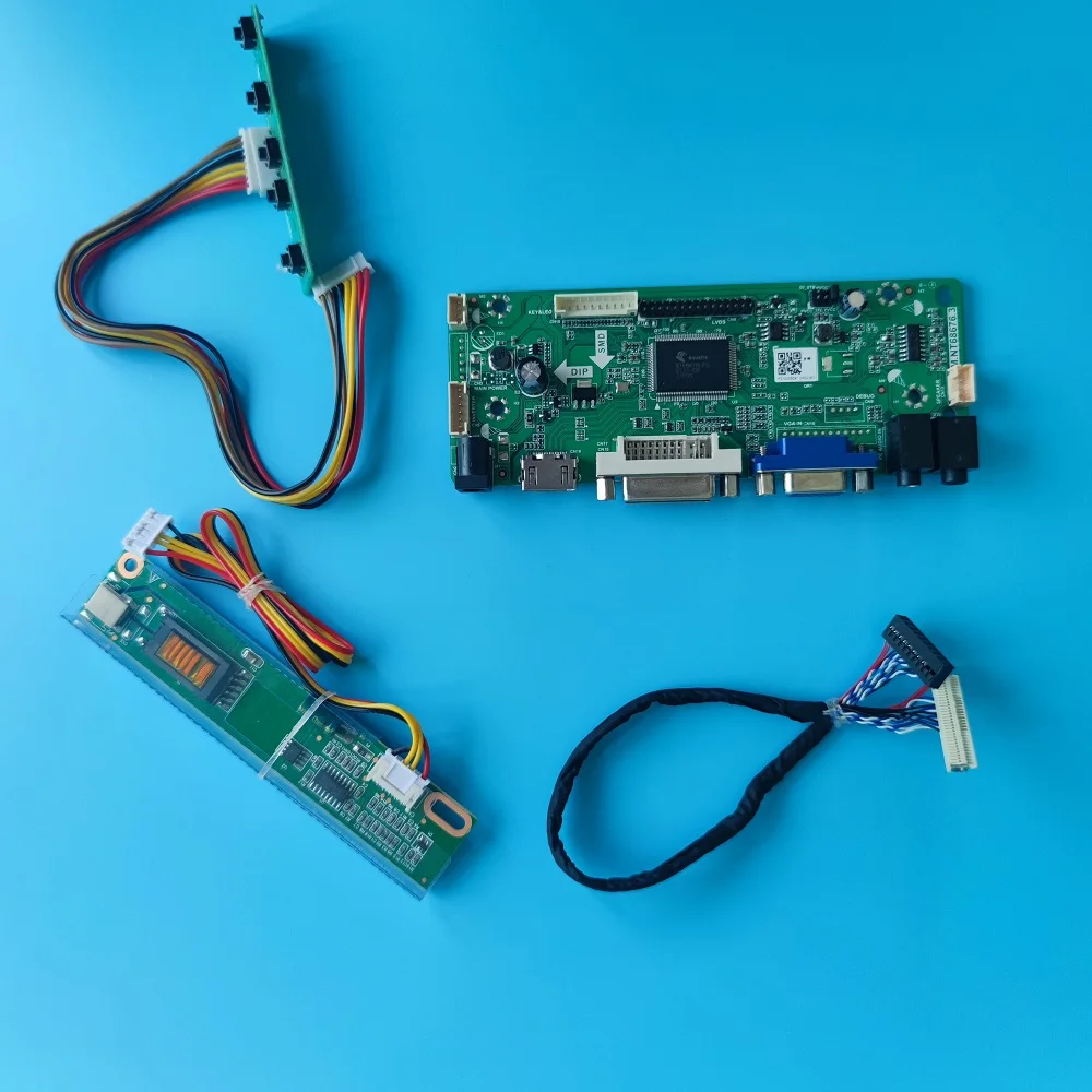 

Комплект для Φ/L07/L08/L09/LTN141W1-L06 1280 × 800 DVI VGA M.NT68676 панель контроллера светодиодный ная ЖК-экран 14,1 "LVDS