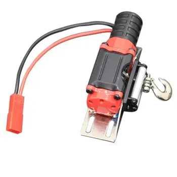 

Metal Electric Winch& Wireless Remote Controller Receive for 1/10 RC Crawler Traxxas TRX4 Axial SCX10 90046 D90 D110