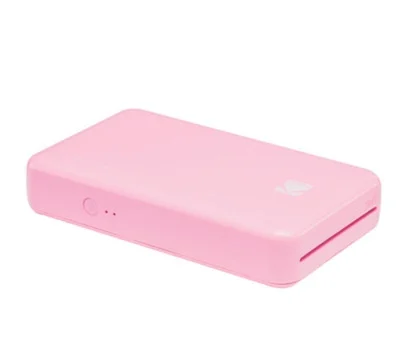 pink PM220 мобильный принтер печатающий фотографии с телефона мини портативный карманный цветной портативный беспроводной домашний маленький фотопринт ручной принтер PM-220 - Цвет: pink