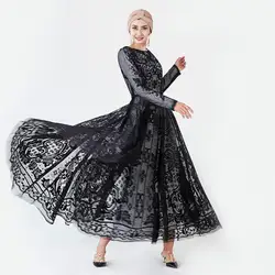 Роскошная кружевная вышивка абайя кисточки мусульманское длинное платье для девочки длинные халаты Jubah кимоно Eid Рамадан исламское