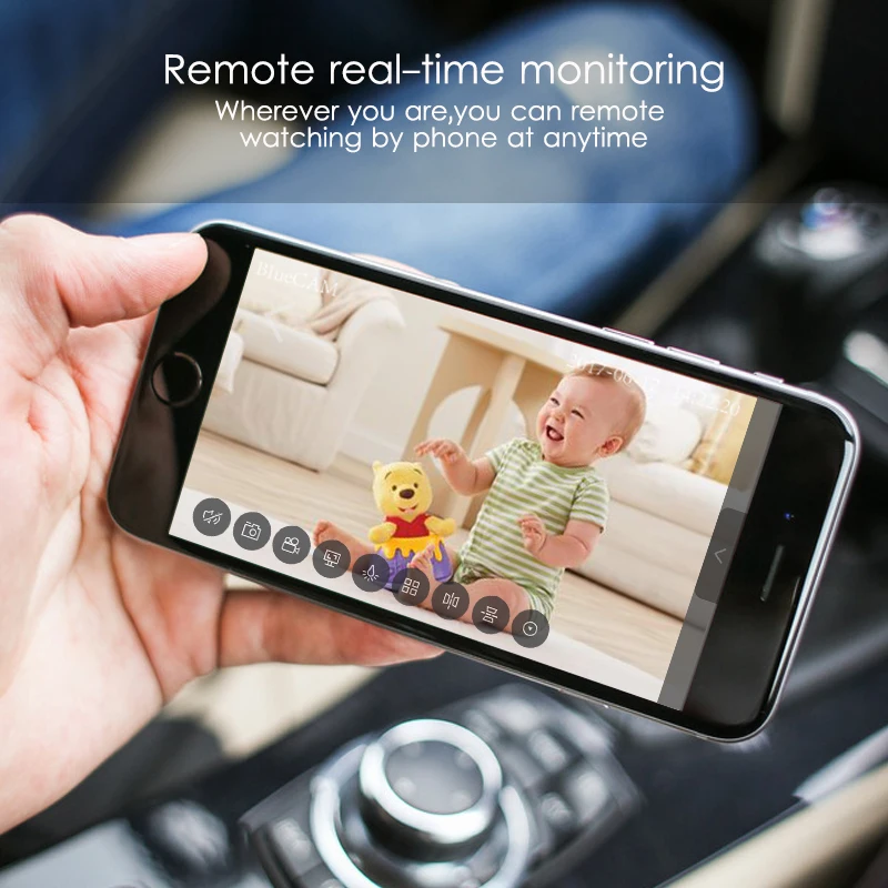Marlboze 1080P HD Wifi IP камера P2P IR Cut ночное видение двусторонний аудио детский монитор