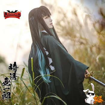 

Anime Demon Slayer Tokitou Muichirou Cosplay Costume Kimono adult costume