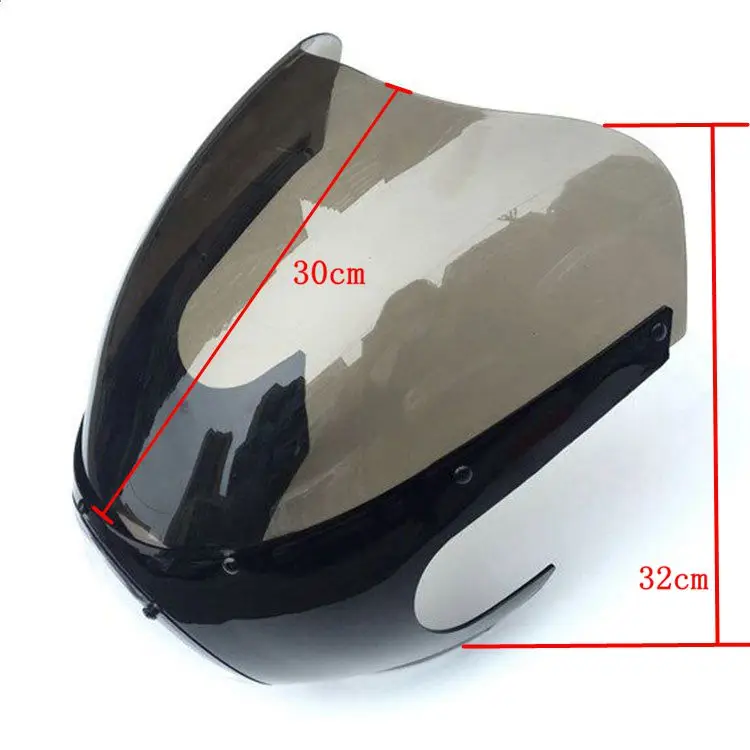 Универсальная фара обтекатель экрана для Honda Yamaha Suzuki Kawasaki Sportster XL883 1200 48 72 Dyna кафе-рейсеры чопперы