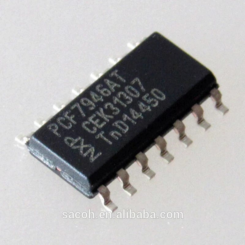 

2PCS/Lot New OriginaI PCF7946AT PCF7946 or PCF7947AT PCF7947 SOP-14 MCU Transponder