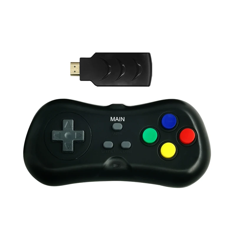Беспроводной приемник HDMI мини ТВ игровая консоль 200 Одиночная Классическая игра 2,4G HD беспроводной контроллер мини игровая палка