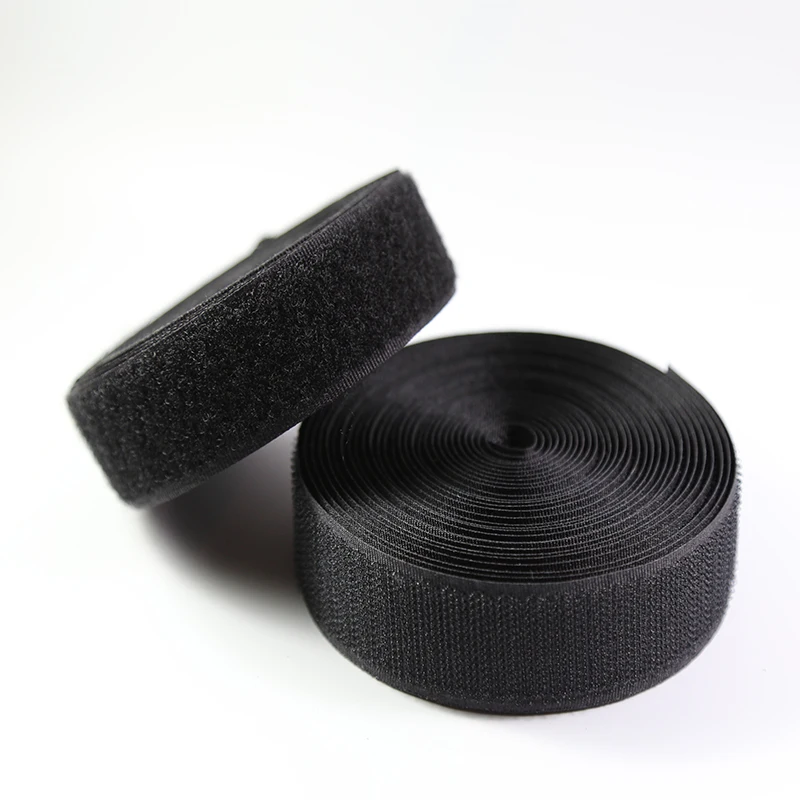 5 metersBlack и белый крюк на липучках крепежная лента нейлоновая наклейка Velcro20/25/30/40/50 мм