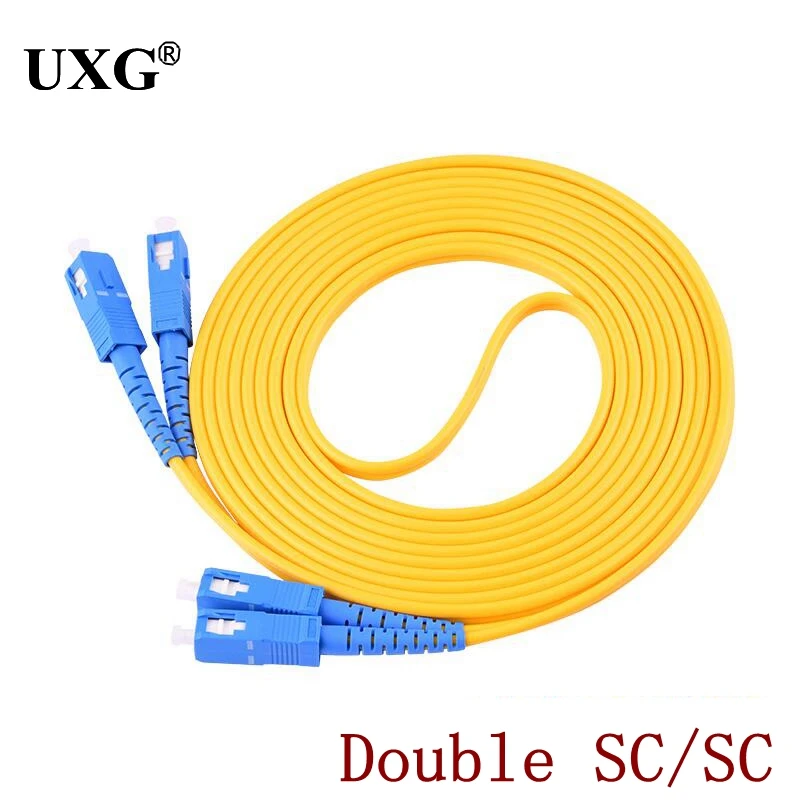 Single Mode Fibra Óptica Patch Cable, Cabo