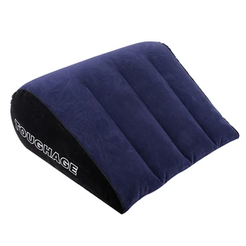 Toughage Inflatable Sex Pillow Wedge Cushion Sex Toys For Couple Positioning Support Adult Furniture With Air Pump 5