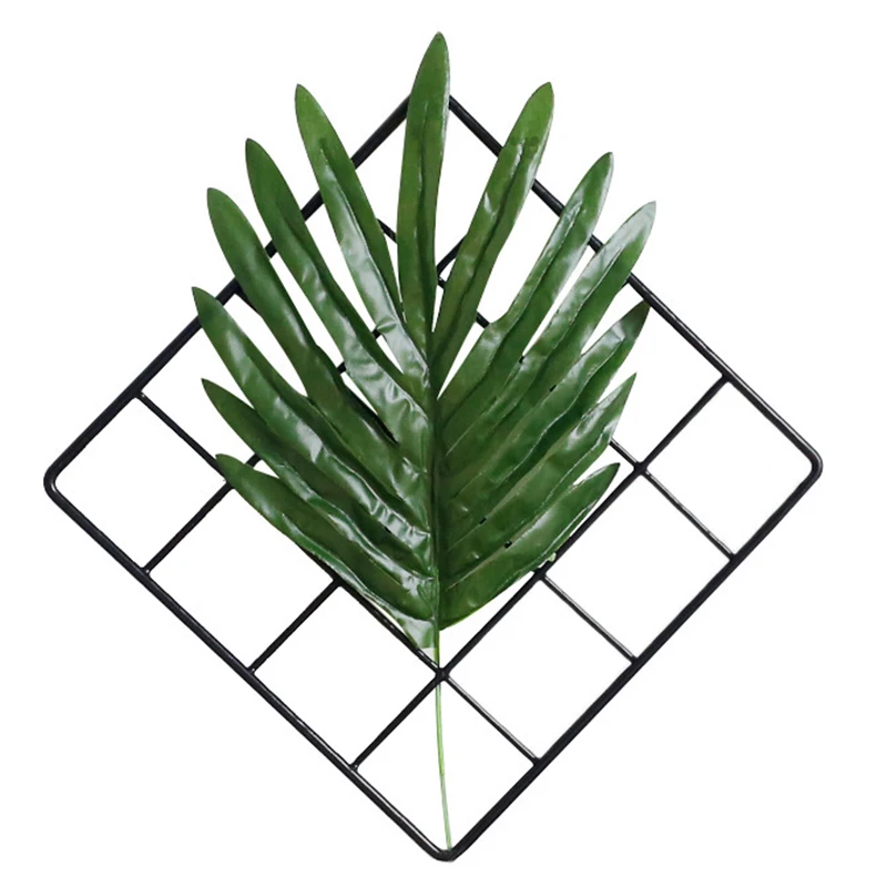 20CM*20CM Grid Iron Rack Plant Wall Hanging Nordic Style Room Decoration Beautiful Unique DIY photo wall