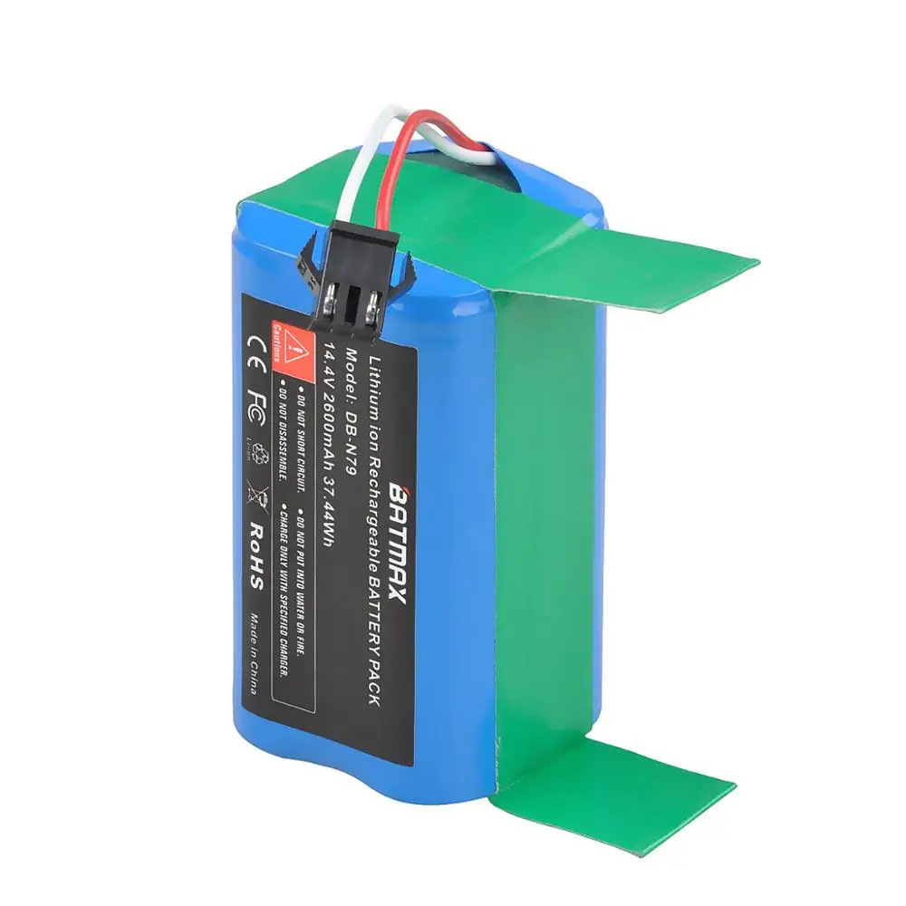2600mah para Ecovacs Bateria Li-ion Batmax Deebot N79 N79s Dn622 Eufy Robovac 11s 12 15c 15s 35c Conga Excelência 990 14.4v - Image 2