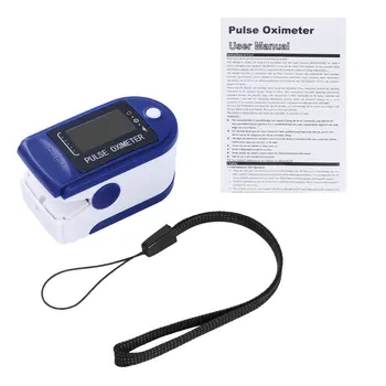 

1 set OLED screen Finger clip oximeter monitoring finger oxygen pulse blood oxygen saturation detector Oximeter