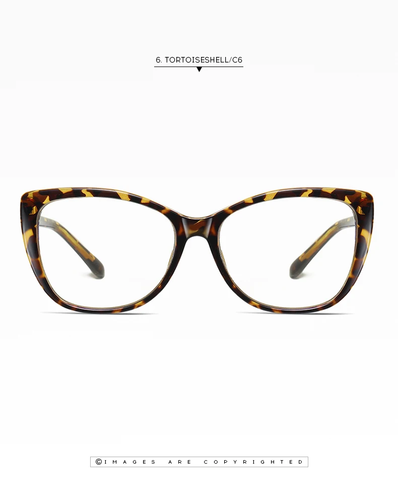 Очки женские кошачий глаз дамские анти-синий светильник оптическая оправа TR90 очки для девушек прозрачные антибликовые компьютерные очки UV4
