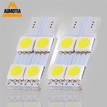 

10x Car T10 W5W 194 LED 5050 SMD 4 LED Auto Wedge Interior Light Dome Map Trunk License Plate Lamp