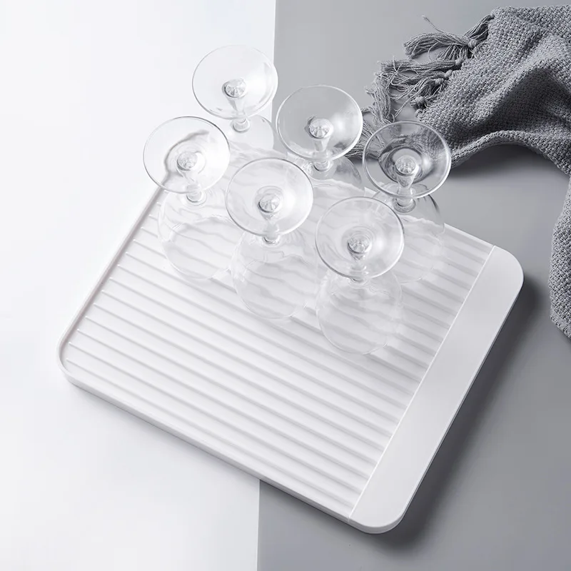1 шт. лоток для хранения ABS+ Diatom грязевой материал домашний кухонный стакан для воды посуда для фруктов капельная сушилка для посуды кухонный гаджет