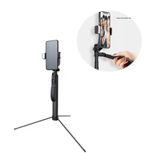 3 в 1 светодиодный заполняющий светильник, стабилизатор, bluetooth, беспроводная селфи палка, штатив, выдвижной монопод, пульт дистанционного управления для Iphone, huawei