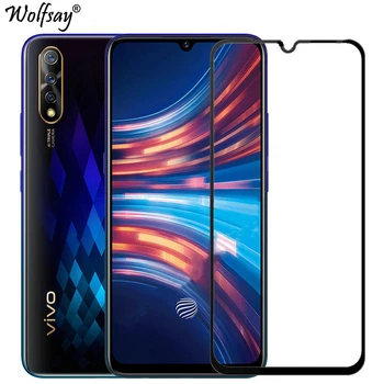 Перейти на Алиэкспресс и купить Полное покрытие закаленное стекло для Vivo V17 Neo защита экрана Vivo V17 Neo HD Весь клей Защитное стекло для Vivo V17 Neo стекло