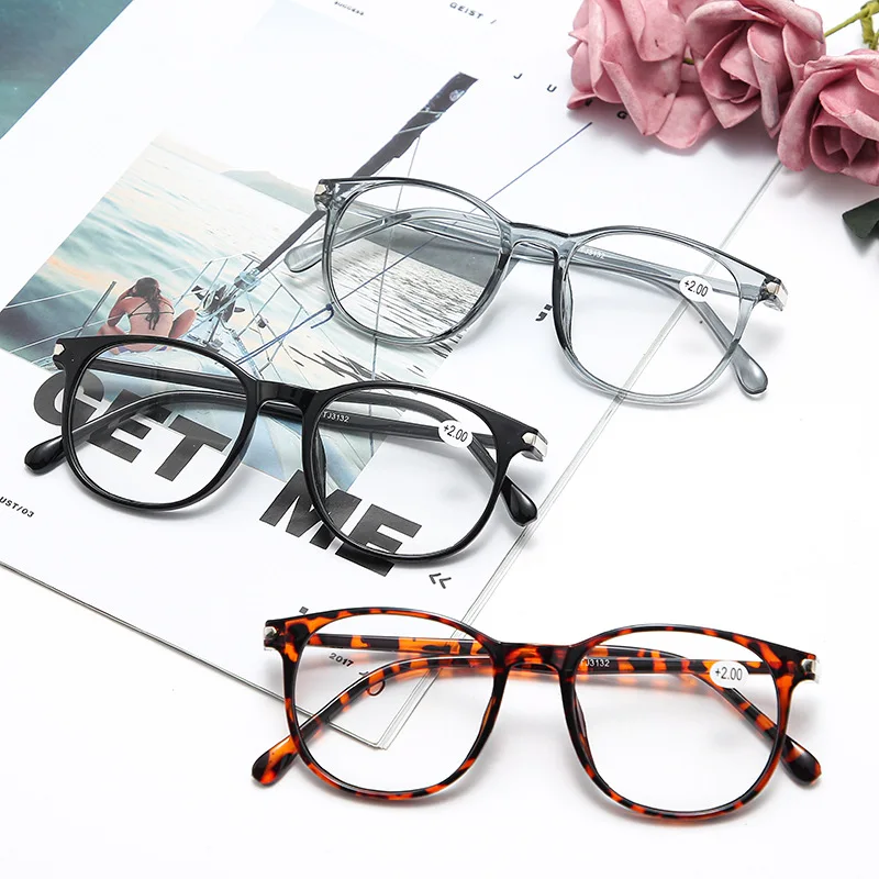 Moda wysokiej rozdzielczości okulary do czytania dioptrii +