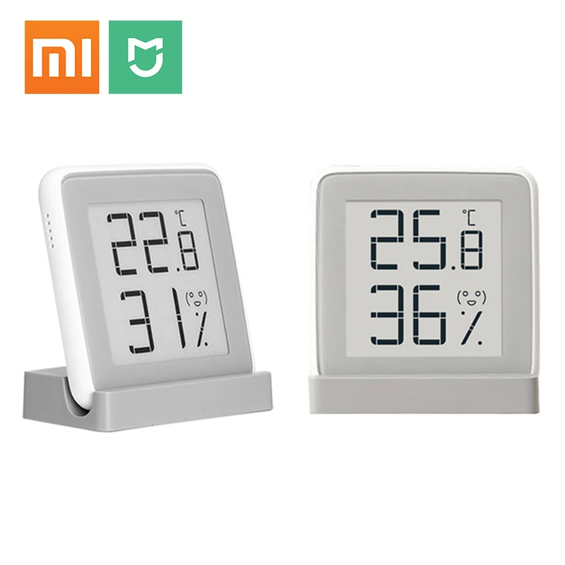 Xiaomi Mijia Крытый Термогигрометр цифровой термометр Метеостанция смарт электронный