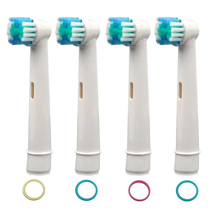 4x замены насадки для Oral-B Электрическая Зубная щётка подходят Advance Мощность/про