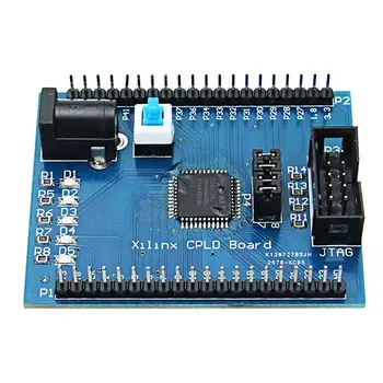

For XC9572XL CPLD Development Board Brassboard Learning Board Interface DC Power Supply with Switch