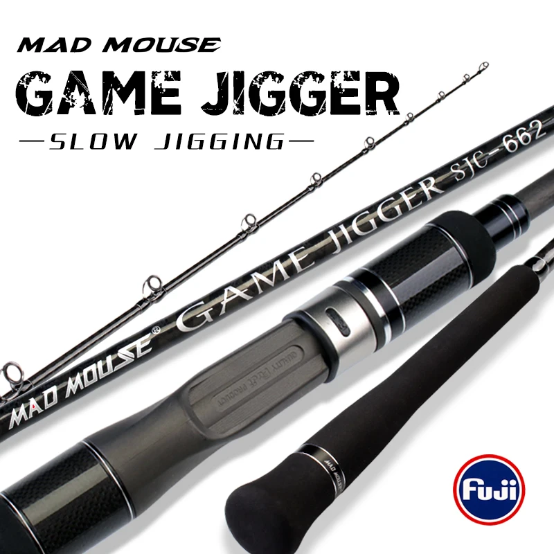 Японские запасные части для Fuji MADMOUSE медленно тянущаяся Удочка 1 98 м PE 3 6 приманка