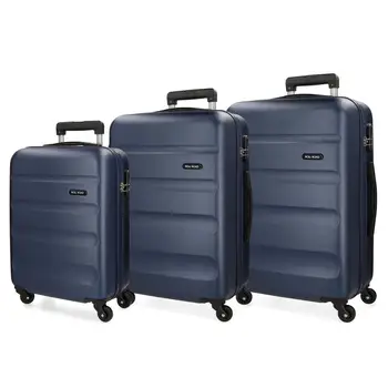 

Luggage set Rigid 55-65-75cm Roll Road Flex Navy Blue