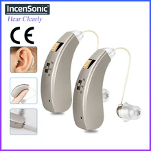 Rechargeable Hearing Aids AAB52SP Audifonos Mini Sound Amplifiers Wireless Ear for Elderly Moderate Loss