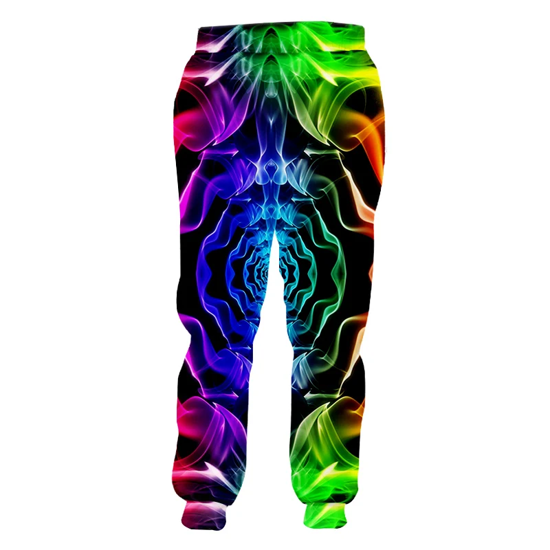 OGKB унисекс хип-хоп 3D принт сервис Oringial красочный дым на заказ Плюс Размер Sweatpantss дропшиппинг