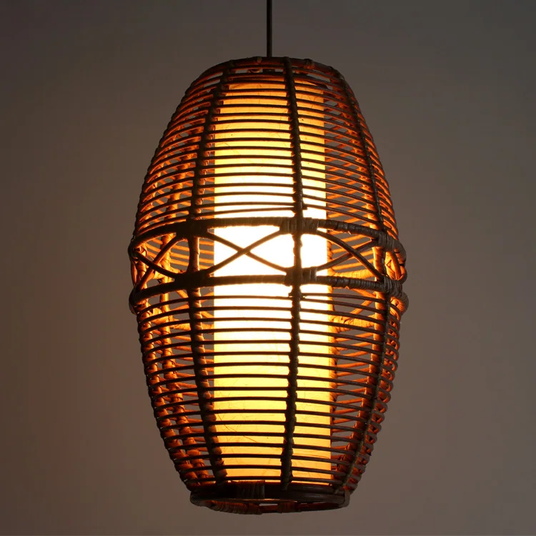 Люстра из ротанга в юго восточном азиатском стиле креативная индивидуальная для