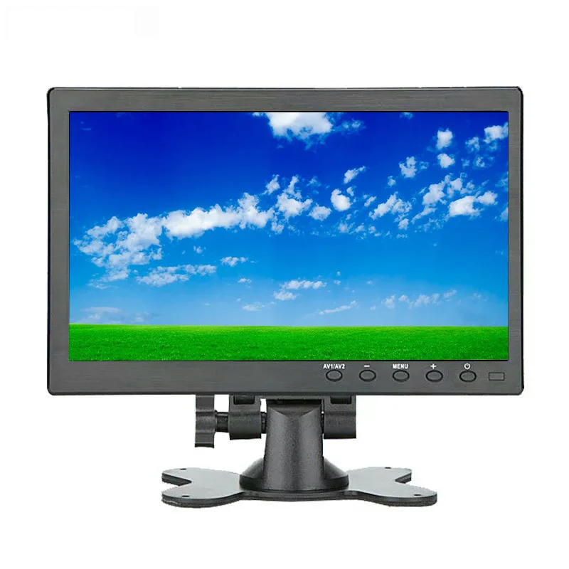 10,1 дюймов портативный компьютер full HD lcd сенсорный экран монитор PC ips 1920*1200 дисплей BNC AV VGA HDMI CCTV Мини монитор геймер