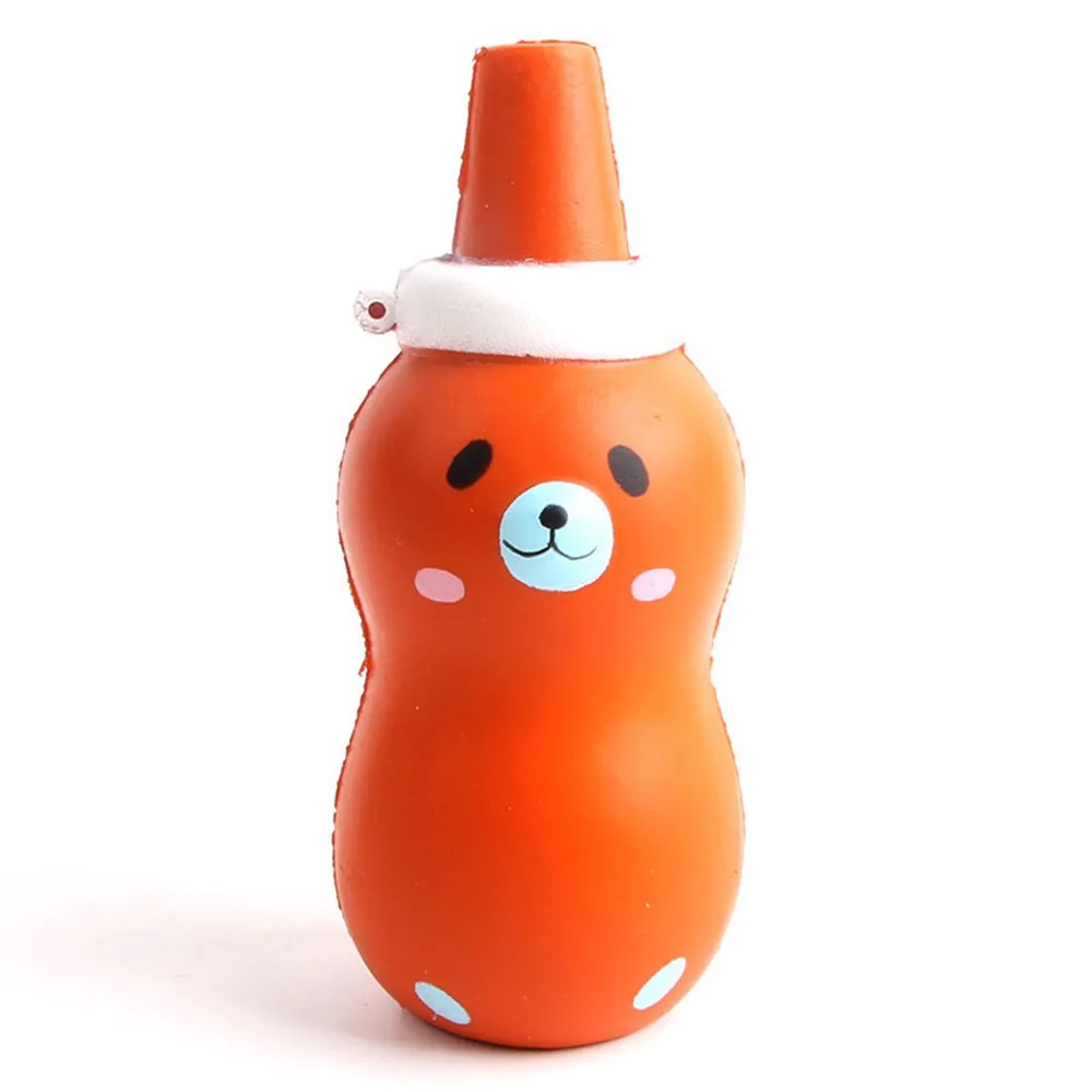 

Cute Bear Bottle Slow Rising Squeeze Toys Collection Stress Reliever Toys Cartoon Decoration Doll Antistress Toys #B