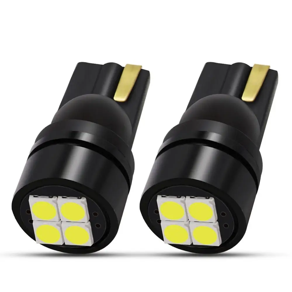 W5W T10 168 192 светодиодный светильник 3030 SMD 12 В белый клиновидный для салона купольная