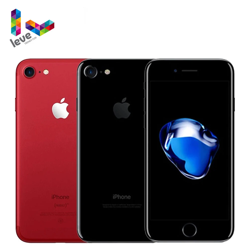 Сотовый телефон Apple iPhone 7 разблокированный экран мобильный дюйма 2 Гб ОЗУ 32 ГБ/4