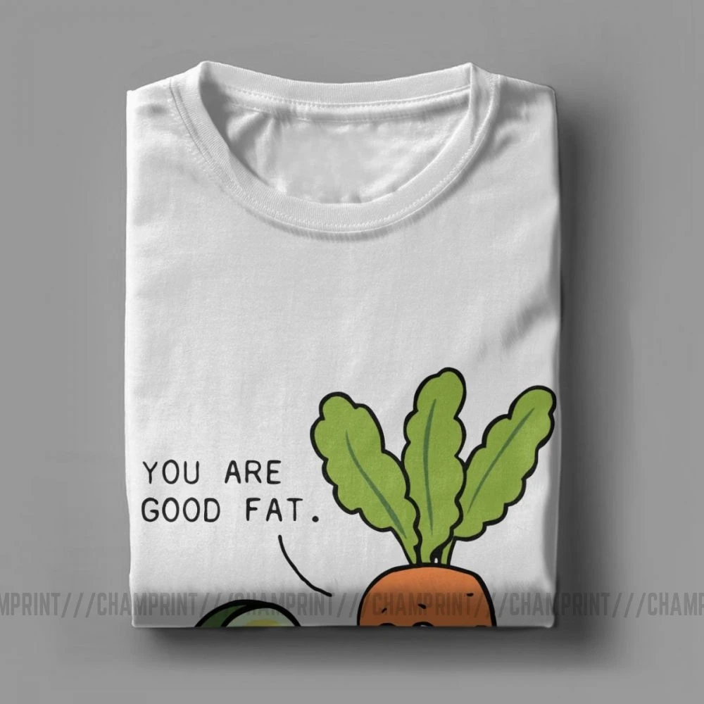 You Are Good Fat, авокадо, мужские футболки, Vegan, забавные, Guacamole, мультфильм, еда, Винтажная футболка, короткий рукав, футболки, чистый хлопок, идея подарка