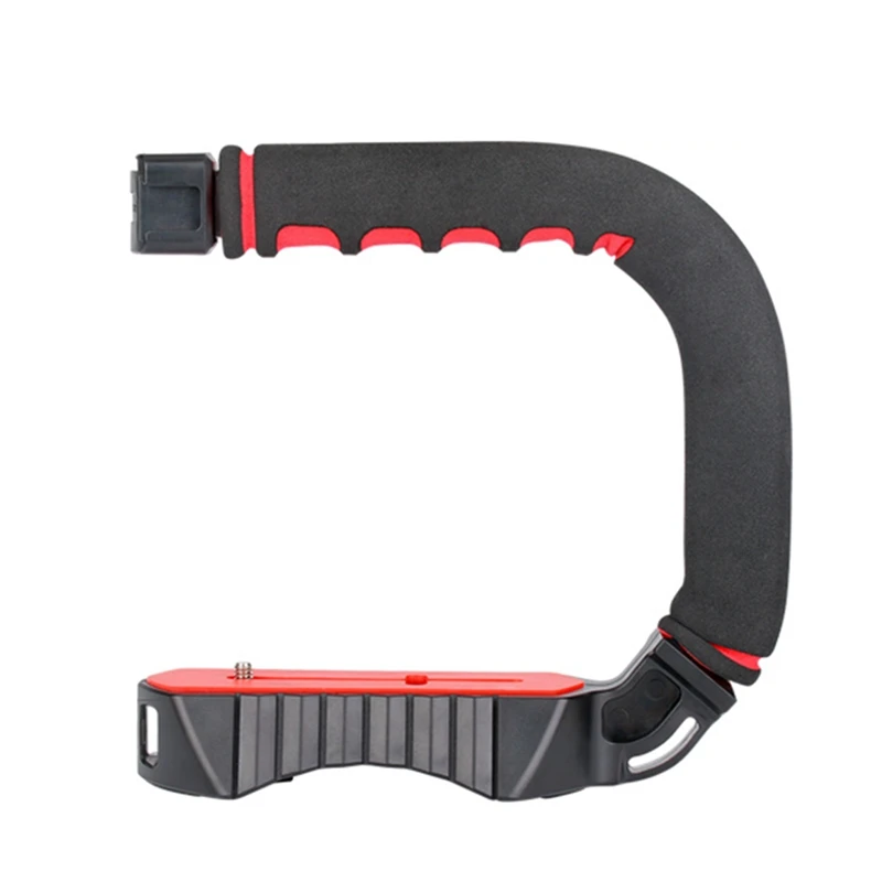 

Ulanzi U-Grip Triple Cold Shoe Mount Stabilizer Handle Grip Rig Photo Studio Set With Microphone For Dslr Nikon Canon Smartphone