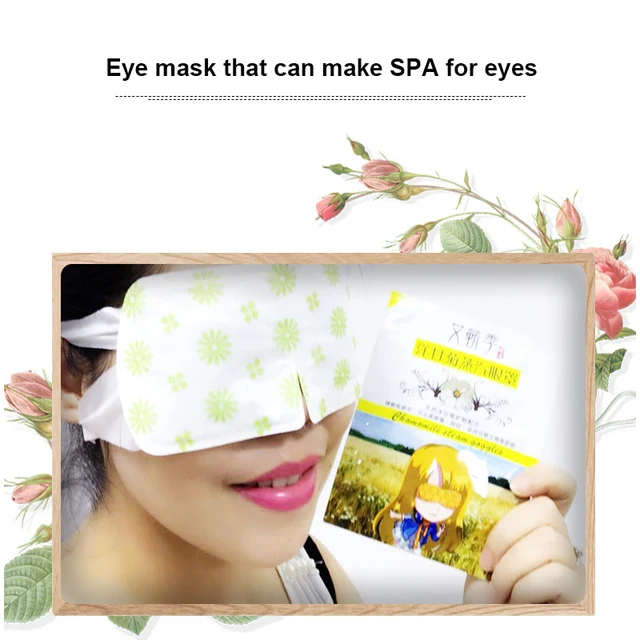 5pcs box Steam Warm Eye Mask Relieve Eye Fatigue Remove Dark Circle Eye Bags Eliminate Puffy