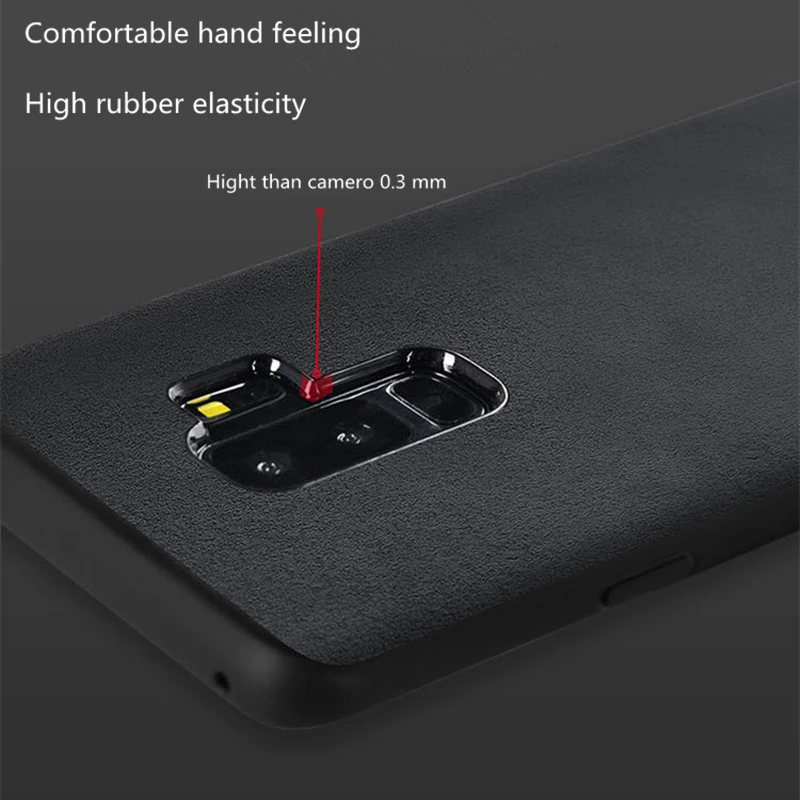 Чехол для samsung Galaxy S9 S8 S10 Plus Note 8 9 чехол Роскошный пуховый итальянский замшевый чехол для телефона для Note 10 Plus