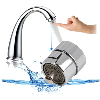 

Water Saving Tap Aerator Valve Touch Control Faucet Kitchen Purifier Connector Tap Nozzle Home & Kitchen Extended Pipe Tap
