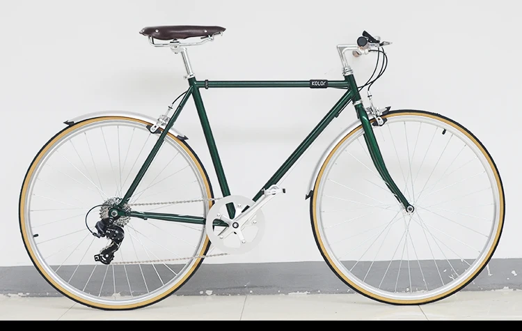 1 набор серебряных передних задних крыльев для велосипеда в стиле ретро 700C 23C 25 CRoad, велосипедное крыло, запчасти