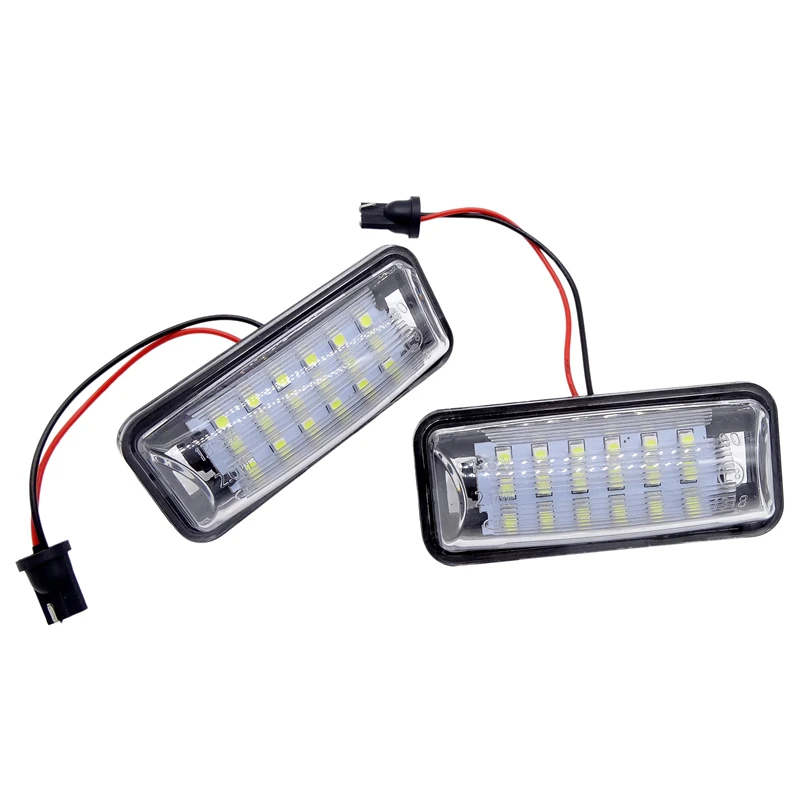 

1 Pair License Plate Light Number Lamps 18 LED Tail Light For Subaru/BRZ/Legacy/WR X/STI Impreza/XV