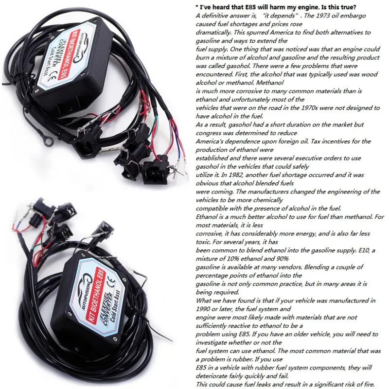 ethanole kit  E85 4CYL  ethanol conversion kit Applicable for  gasoline vehicles after 1998