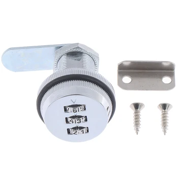 

3 Digit Combination Mechanical Digital Lock Safe Smart Cabinet File Lock Door