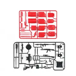 Набор моделей пластиковые Развивающие детские универсальные прочные сборки DIY аксессуары военная техника строительные блоки игрушки для
