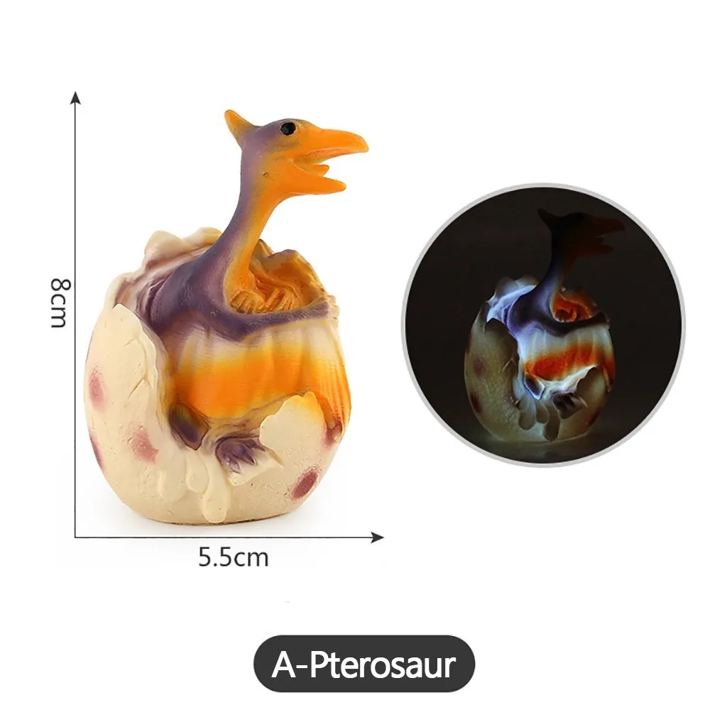 Новинка моделирование светящееся яйцо динозавра световая модель детские игрушки подарки специальная игрушка для детей Juguetes para# BZP