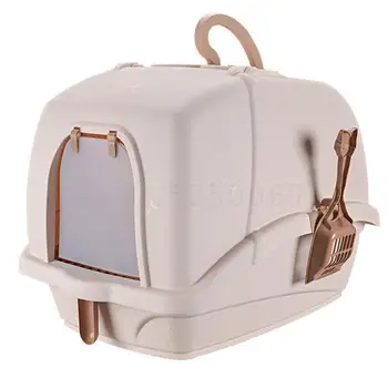 

Fully Enclosed Deodorizing Double-decked Cat Toilet With Large And Small Size, Anti-splashing, Shit Cat, Sand Basin And Cat