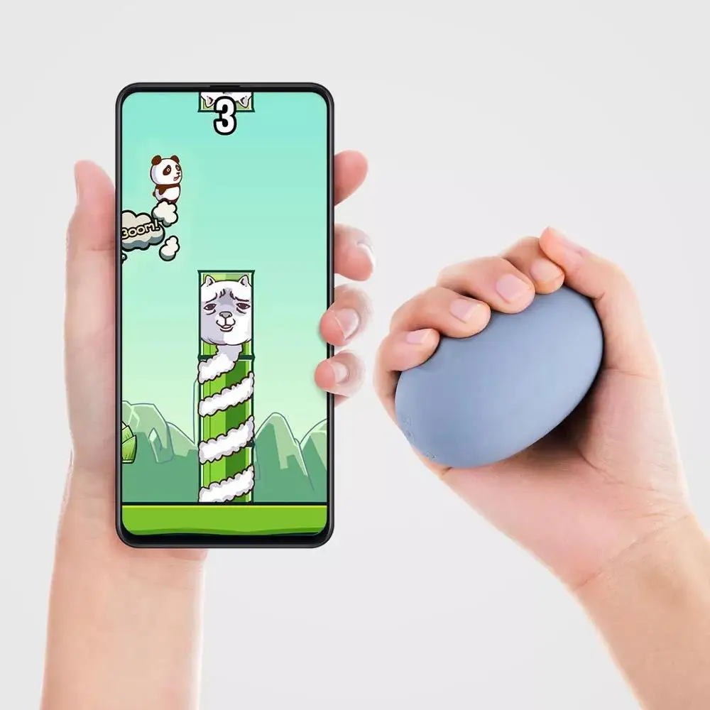Billige Xiaomi YUNMAI Intelligente Dekompression Ball Von Xiaomi Youpin bluetooth APP Spiel Spielzeug Entlasten Stress Arm Ausbildung Massage Ball
