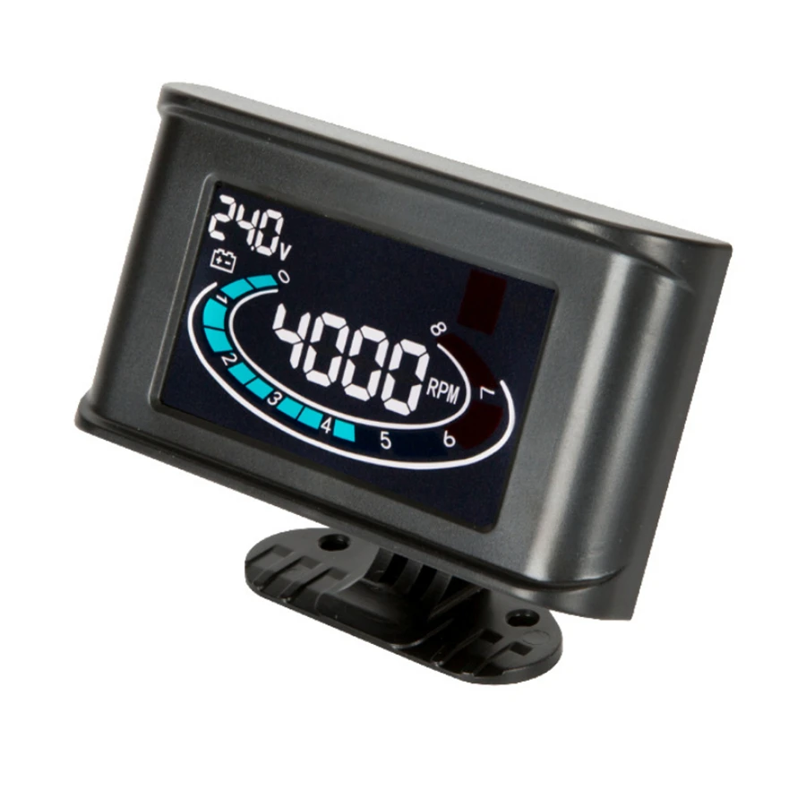 DC9V-DC35V вольтметр измеритель величины напряжения+ 0-8K RPM ЖК-дисплей цифровой тахометр 2 в 1 для xcavator лодка автомобиль грузовик