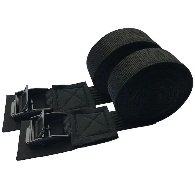 

1pair Outdoor Lashing Tie Surfboard Kayak Roof Rack Cam Buckle Lashing Tie Down Strap Top Rack Belt for Car Bus Bicycle Bike