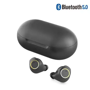 

TWS Bluetooth 5.0 Wireless Headset with Touch Control, Stereo Headset Noise Reduction Sports Headset, Hard to Shake Off!